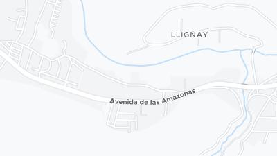 Hotel location map