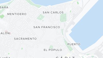 Mapa de localização do hotel