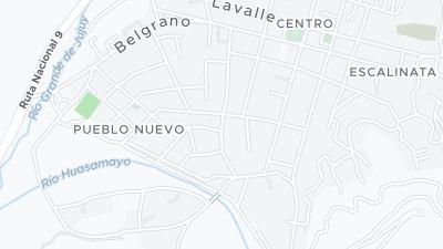 Hotel location map