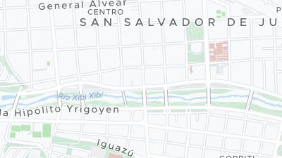 Карта локализации отеля