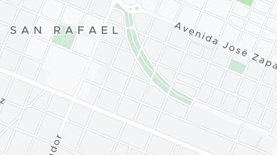Hotel location map