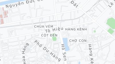 Hotel location map