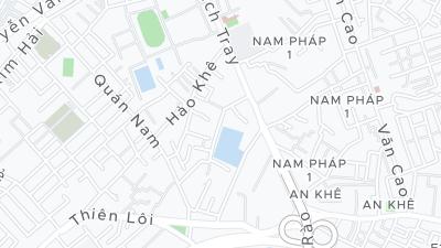 Hotel location map