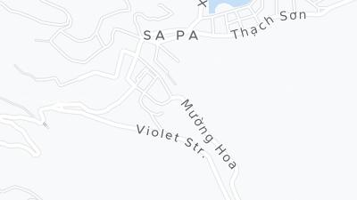 Hotel location map