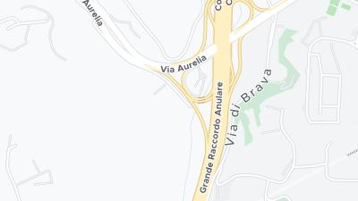 Kaart met de situering van het hotel