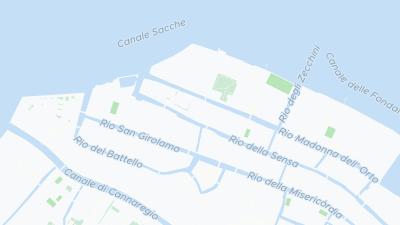 Hotel location map