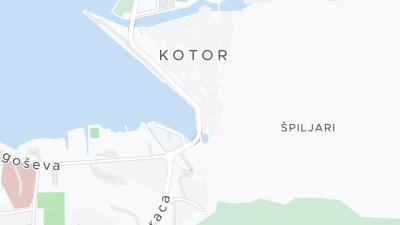 Hotel location map