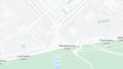 Hotel location map