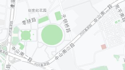 Kaart met de situering van het hotel