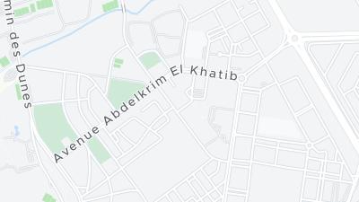 خريطة موقع الفندق