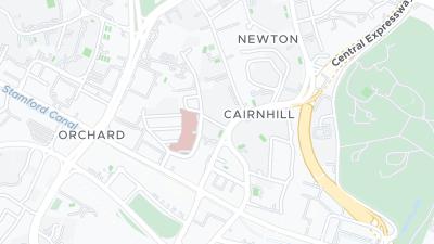 Hotel location map