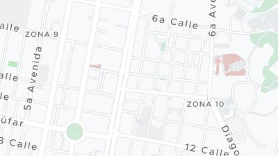 Hotel location map