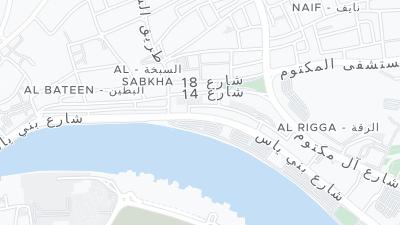 Hotel location map