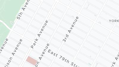 Hotel location map