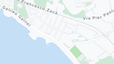 Hotel location map