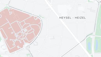 Kaart met de situering van het hotel