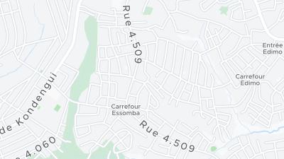 Hotel location map