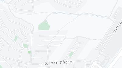 Kaart met de situering van het hotel