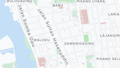 Hotel location map