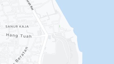 Mapa de localização do hotel