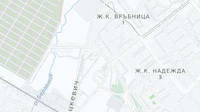 Mapa de localização do hotel