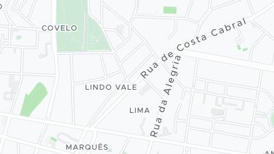 Mapa de localização do hotel