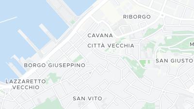 Hotel location map