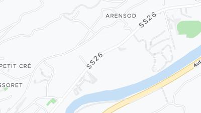 Plan de localisation de l'hôtel