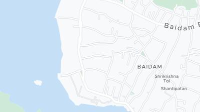 Hotel location map