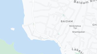 Hotel location map
