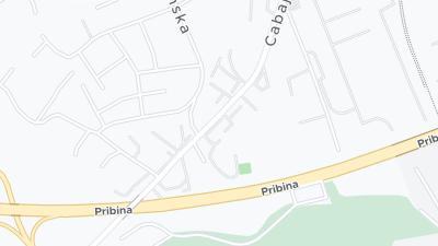 Mapa de localização do hotel