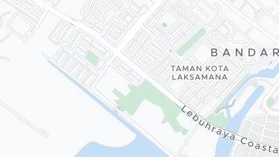 Hotel location map