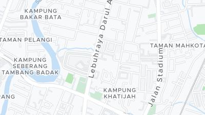 Mapa de localização do hotel