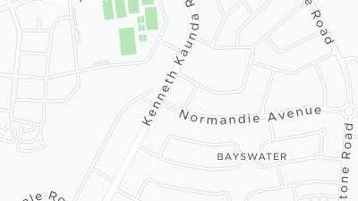 Hotel location map