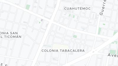 Mapa de localização do hotel