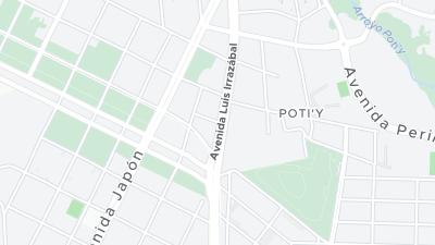 Hotel location map
