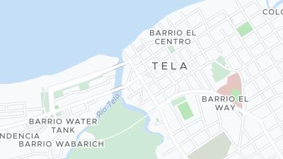 Mapa de localização do hotel