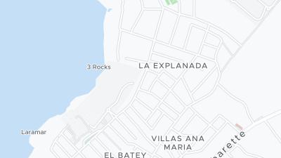 Hotel location map