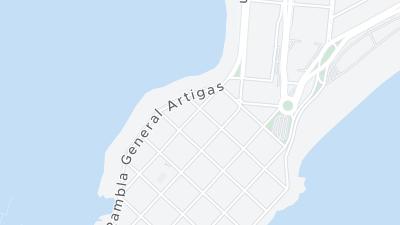 Hotel location map