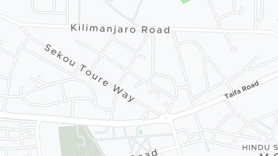 Hotel location map