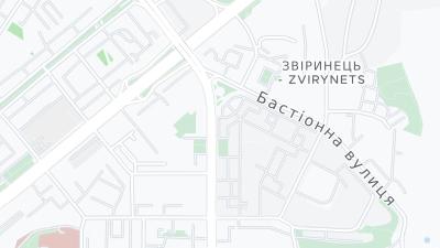 Hotel location map