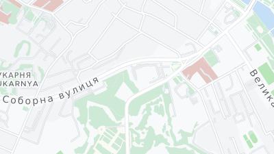 Kaart met de situering van het hotel