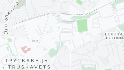 Mapa de localização do hotel