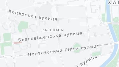 Hotel location map