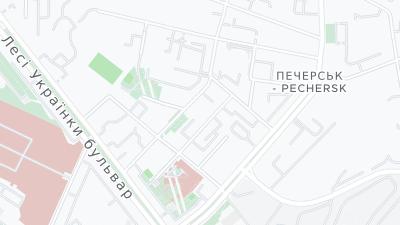 Hotel location map