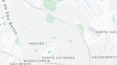 Mapa de localização do hotel