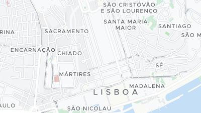 Mapa de localização do hotel