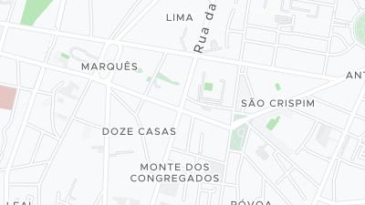 Hotel location map