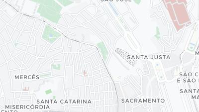 Kaart met de situering van het hotel