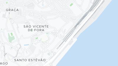 Mapa de localização do hotel